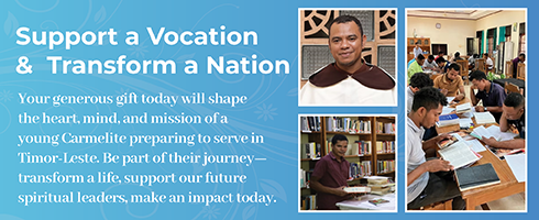 Support a Carmelite Vocation